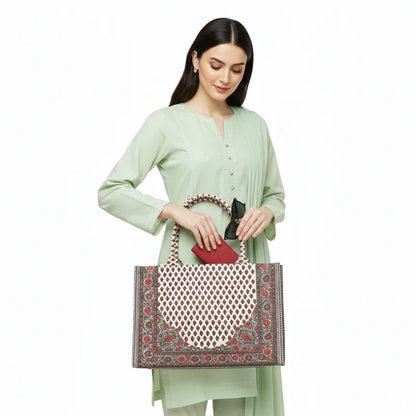 Royal Carry Heritage Bloom Mini Canvas Tote