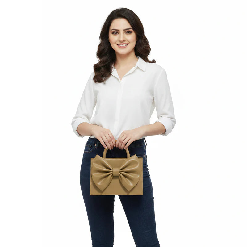 Royal Carry Gloss Bow handbag